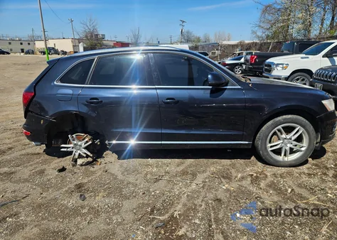 2013 Audi Q5 2.0T Premium from USA, damaged, VIN WA1LFAFP9DA008422